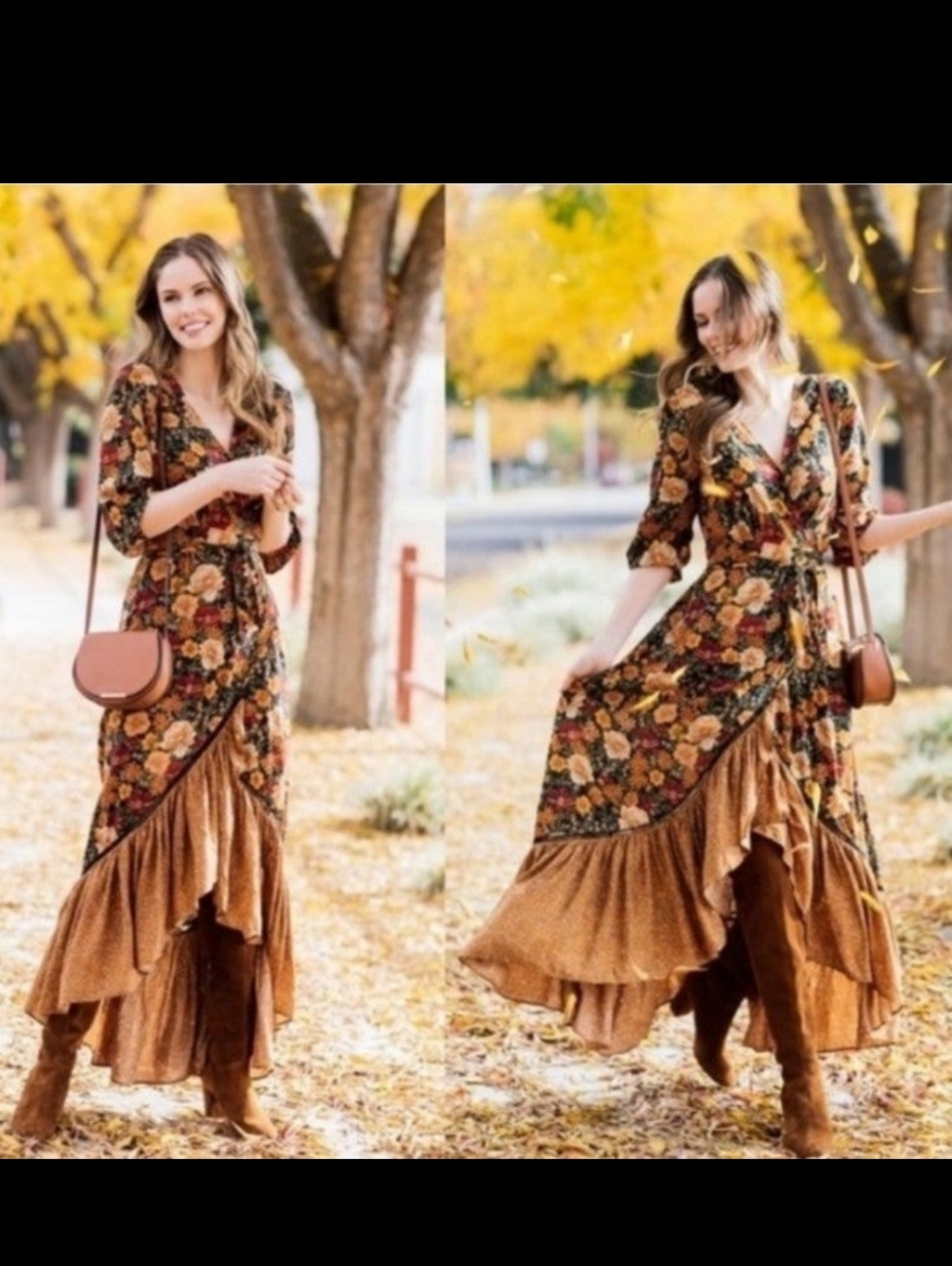 Farm Rio Madrid Wrap Maxidress